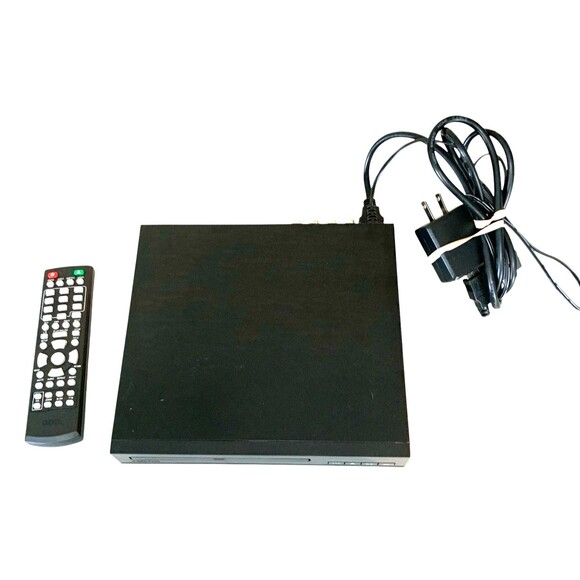 Onn. HDMI DVD Player W/TTS Model: 10008761 Mfg 2020 6W DC 5V,1.2A Remote Cords - Picture 1 of 5